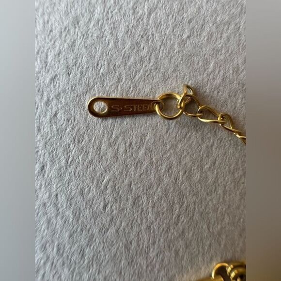 Gold Cherry Pendant Necklace A1382 - Picture 5 of 5